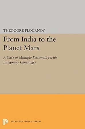 from india to the planet mars 1st edition theodore flournoy ,sonu shamdasani ,c g jung ,mireille cifali