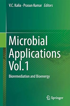 microbial applications vol 1 bioremediation and bioenergy 1st edition vipin chandra kalia ,prasun kumar