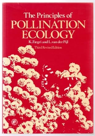 principles of pollination ecology 1st edition k faegri ,l van der pijl 0080231608, 978-0080231600
