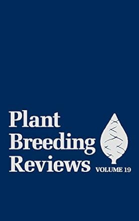 plant breeding reviews volume 19 1st edition jules janick 0471387878, 978-0471387879