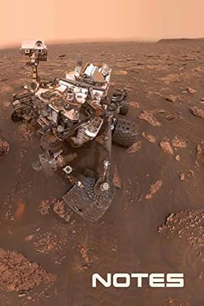 notes nasa jpl curiosity mars rover selfie at duluth notebook journal diary logbook 1st edition space books
