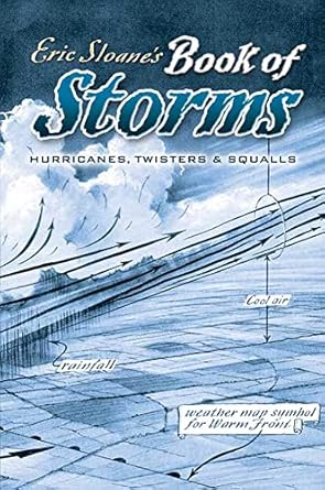 eric sloanes book of storms hurricanes twisters and squalls 1st edition eric sloane 0486451003, 978-0486451008
