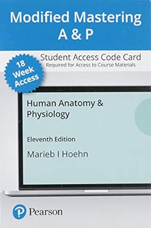 human anatomy and physiology modified mastering aandp with pearson etext access code 1st edition elaine