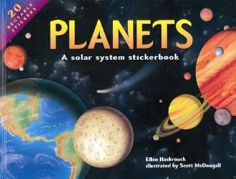 planets a solar system sticker book 1st edition ellen hasbrouck 0689836481, 978-0689836480