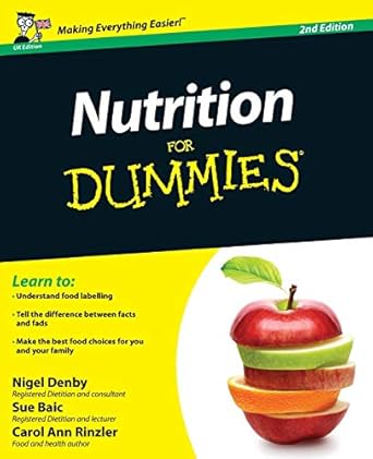 nutrition for dummies 1st edition carol ann rinzler 0470972769, 978-0470972762