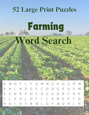farming word search farms and agriculture 1st edition espada publishing 1738555127, 978-1738555123