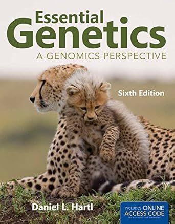 essential genetics a genomics perspect 1st edition daniel l hartl 1449686486, 978-1449686482