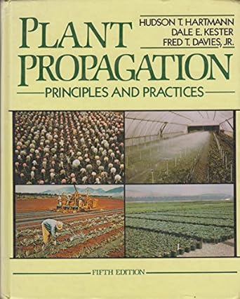 plant propagation principles and practices 1st edition hudson t hartmann 0136810160, 978-0136810162