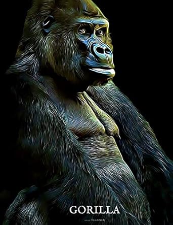 2020 planner daily and monthly planners the perfect gift 2020 planner for gorilla lovers men women and kids