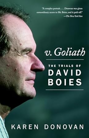 v goliath the trials of david boies 1st edition karen donovan 0375726551, 978-0375726552