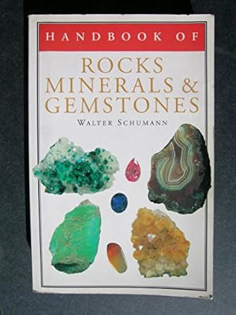 handbook of rocks minerals and gemstones 1st edition walter schumann dr ,r bradshaw 0395511372, 978-0395511374