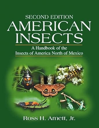 american insects a handbook of the insects of america north of mexico 1st edition jr arnett 0849302129,