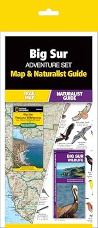 big sur adventure set map and naturalist guide 1st edition james kavanagh ,waterford press ,raymond leung