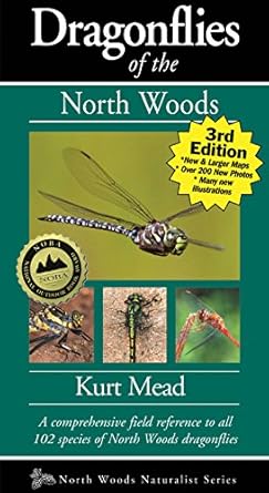 dragonflies of the north woods 1st edition kurt mead 1936571110, 978-1936571116