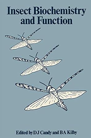 insect biochemistry and function 1st edition b a kilbyd j candy 0412117703, 978-0412117701