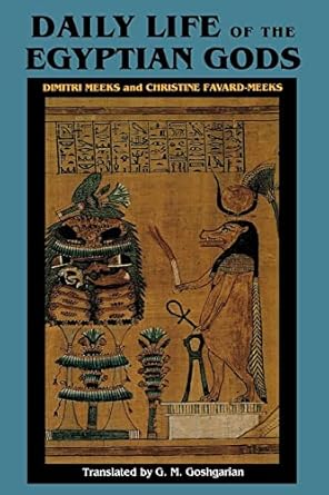 daily life of the egyptian gods 1st edition dimitri meeks ,christine favard meeks ,geoffrey m goshgarian