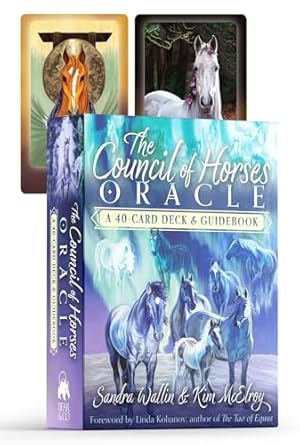 the council of horses oracle a 40 card deck and guidebook 1st edition sandra wallin ,kim mcelroy ,linda