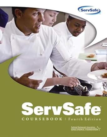 servsafe coursebook 1st edition nra educational foundation 047177569x, 978-0471775690