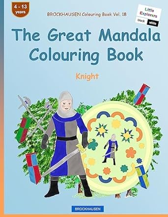 brockhausen colouring book vol 18 the great mandala colouring book knight 1st edition dortje golldack