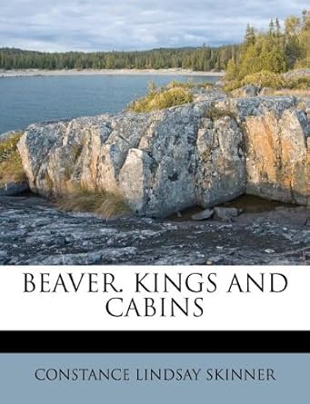 beaver kings and cabins 1st edition constance lindsay skinner 1174549971, 978-1174549977