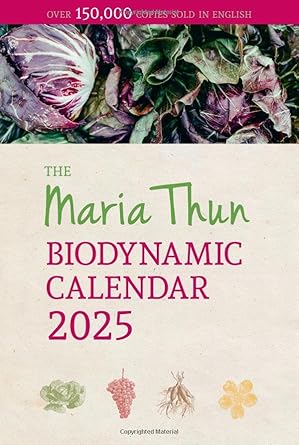 maria thun biodynamic calendar 2025 1st edition titia thun ,friedrich thun 1782509151, 978-1782509158