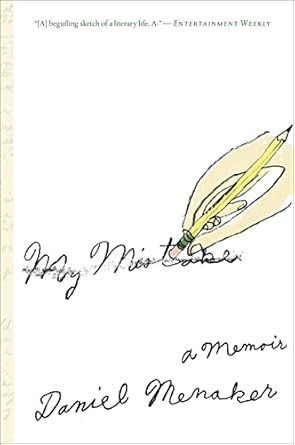 my mistake 1st edition daniel menaker 0544334531, 978-0544334533