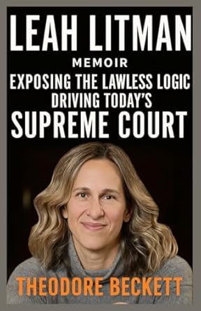 leah litman memoir exposing the lawless logic driving todays supreme court 1st edition theodore beckett