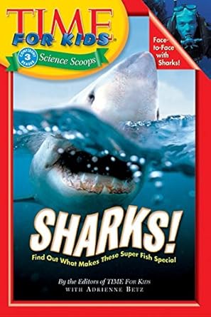 time for kids sharks 1st edition editors of time for kids 0060576332, 978-0060576332
