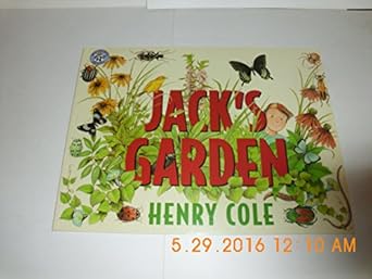 jacks garden 1st edition henry cole 068815283x, 978-0688152833