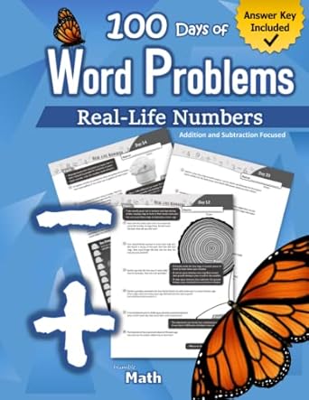 humble math word problems 2nd grade / 3rd grade addition and subtraction focused real life numbers and daily
