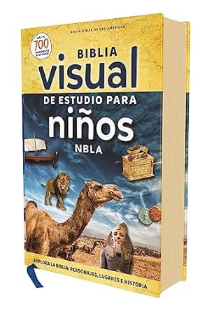 nbla biblia visual de estudio para ninos tapa dura interior a cuatro colores comfort print explora la biblia