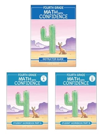 fourth grade math with confidence complete bundle 1st edition kate snow ,itamar katz ,shane klink 1944481540,