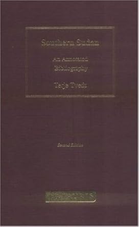southern sudan volume 2 an annotated bibliography 1st edition terje tvedt 1860649386, 978-1860649387