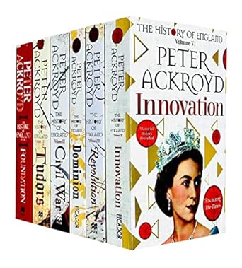 history of england volumes 1 6 books collection set by peter ackroyd 1st edition peter ackroyd 9124224863,