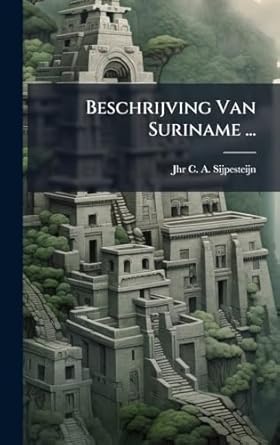 beschrijving van suriname 1st edition jhr c a sijpesteijn 1023857618, 978-1023857611