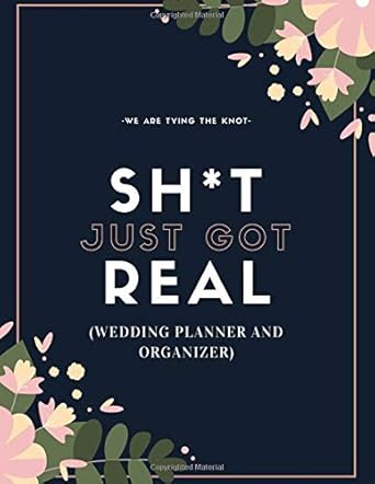 sh t just got real the ultimate countdown wedding planner for lesbian brides 1st edition bride to be press