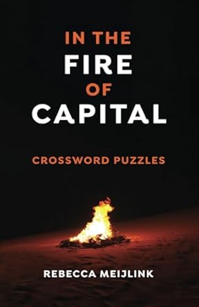 in the fire of capital crossword puzzles 1st edition rebecca meijlink 173956409x, 978-1739564094
