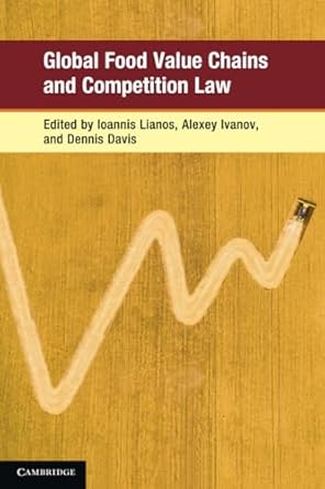global food value chains and competition law 1st edition lianos 1108454305, 978-1108454308