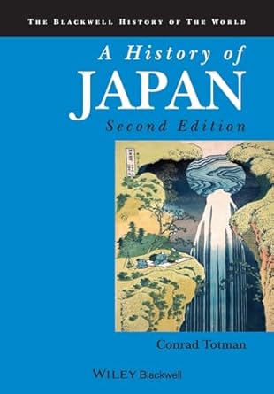a history of japan 1st edition conrad totman 1405123591, 978-1405123594