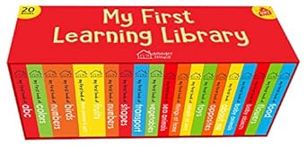 my first complete learning library boxset of 20 board books i perfect gift set for toddlers i ages 0 to 5 1st