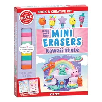 make your own mini erasers ka 1st edition klutz 1546114181, 978-1546114185