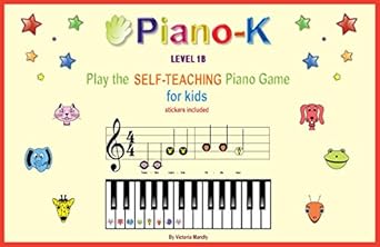 play the self teaching piano game for kids level 1b piano k 1st edition victoria mandly ,piano k 0982311567,