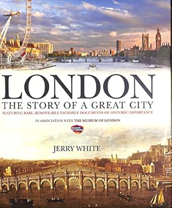 london the story of a great city 1st edition jerry white 0233002855, 978-0233002859