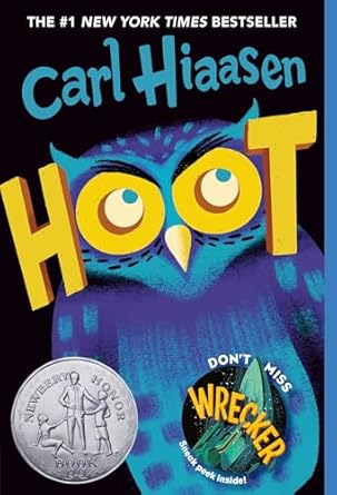 hoot 1st edition carl hiaasen 0440419395, 978-0440419396