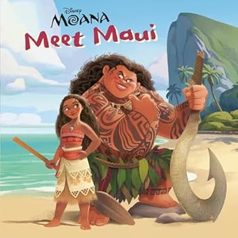 meet maui 1st edition andrea posner sanchez ,the disney storybook art team 073643738x, 978-0736437387