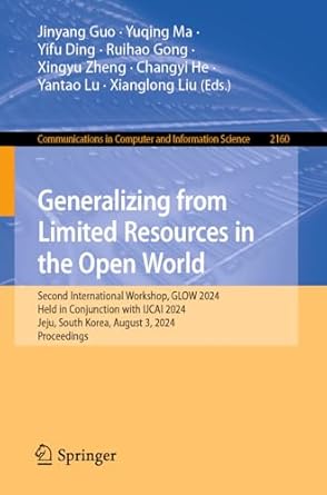generalizing from limited resources in the open world second international workshop glow 2024 held in