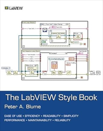 labview style book the 1st edition peter blume 0134878426, 978-0134878423