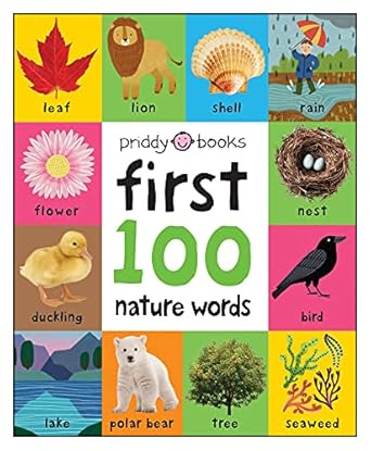 first 100 padded nature words 1st edition roger priddy 1684491967, 978-1684491964