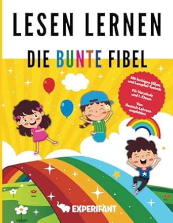 lesen lernen die bunte fibel mit farbigen silben und lesepfeil technik fur vorschule und 1 klasse von deutsch