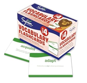 4th grade vocabulary flashcards 240 flashcards for improving vocabulary based on sylvans proven techniques